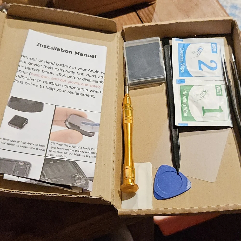 LOZOP Battery Replacment kit For Apple Watch